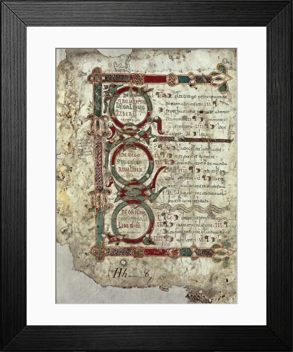 Framed Print : Visigothic Code or Liber Iudiciorum or Lex Visigothorum. Set of laws promulgated by the Visigothic king of HispaniaChindasuinth and enlarged by Recceswinth (654).Vit. 14-5 Framed Print : Visigothic Code or Liber Iudiciorum or Lex Visigothorum. Set of laws promulgated by the Visigothic king of HispaniaChindasuinth and enlarged by Recceswinth (654).Vit. 14-5