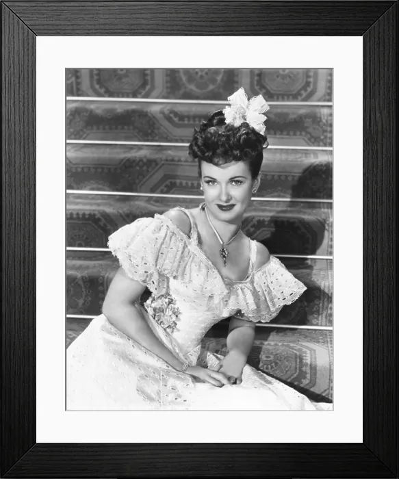 Framed Print : NOB HILL, Joan Bennett, 1945, TM & Copyright 20th Century Fox Film Corp. / courtesy Everett Collection Framed Print : NOB HILL, Joan Bennett, 1945, TM & Copyright 20th Century Fox Film Corp. / courtesy Everett Collection