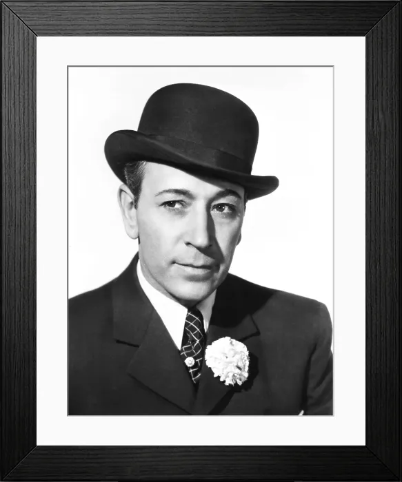 Framed Print : NOB HILL, George Raft, 1945, TM & Copyright 20th Century Fox Film Corp. / courtesy Everett Collection