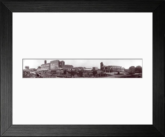 Framed Print : Panoramic view of the Forum, showing the Arch of Titus, Coliseum, and the Arch of Constantine, Rome, Italy, 1909 Framed Print : Panoramic view of the Forum, showing the Arch of Titus, Coliseum, and the Arch of Constantine, Rome, Italy, 1909