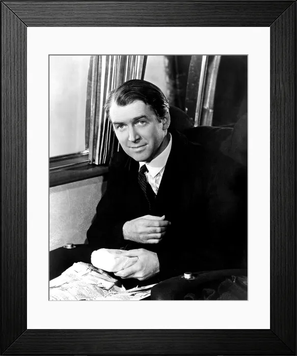 Framed Print : NO HIGHWAY, (aka NO HIGHWAY IN THE SKY), James Stewart, 1951. TM & Copyright 20th Century-Fox Film Corp. / courtesy Everett Collection