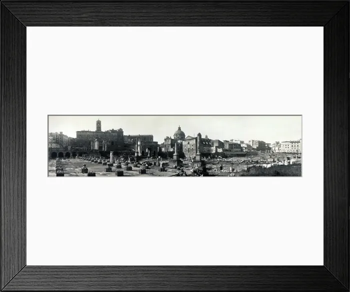 Framed Print : Panoramic view of Roman Forum looking towards Capital, Rome, Italy, 1909 Framed Print : Panoramic view of Roman Forum looking towards Capital, Rome, Italy, 1909