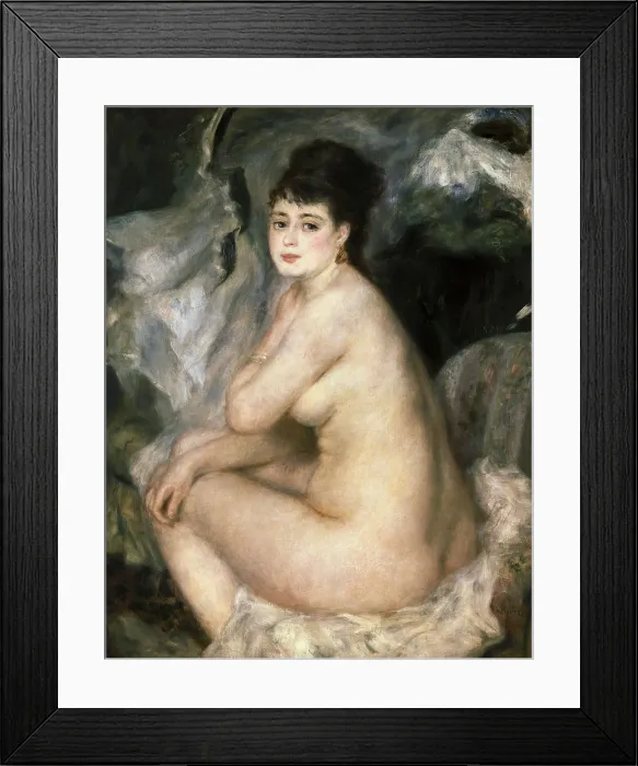 Framed Print : RENOIRPierre-Auguste (1841-1919). Nudeor Nude Seated on a Sofa (Anna). 1876. Impressionism. Oil on canvas. RUSSIA. Moscow. Pushkin Museum of Fine Arts Framed Print : RENOIRPierre-Auguste (1841-1919). Nudeor Nude Seated on a Sofa (Anna). 1876. Impressionism. Oil on canvas. RUSSIA. Moscow. Pushkin Museum of Fine Arts