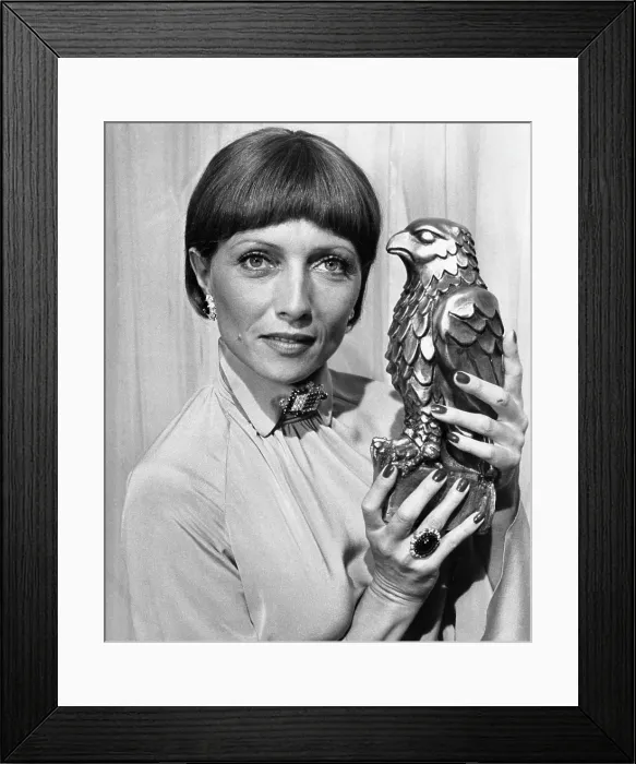 Framed Print : THE BLACK BIRD, Stephane Audran, 1975