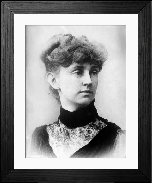 Framed Print : Kate Douglas Wiggin (1856-1923) American author and children's educator, advocated 'kindergarten' classes Framed Print : Kate Douglas Wiggin (1856-1923) American author and children's educator, advocated 'kindergarten' classes