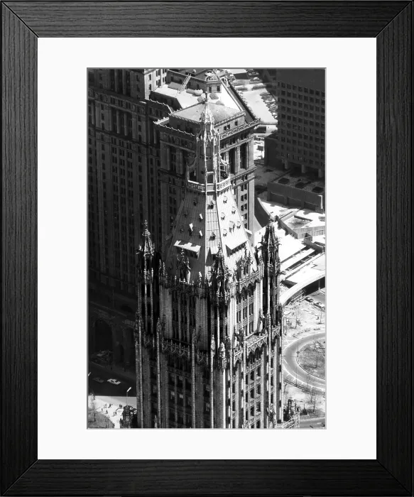 Framed Print : The top of the Woolworth Building, New York City, May 1, 1972. Courtesy: CSU Archives / Everett Collection Framed Print : The top of the Woolworth Building, New York City, May 1, 1972. Courtesy: CSU Archives / Everett Collection