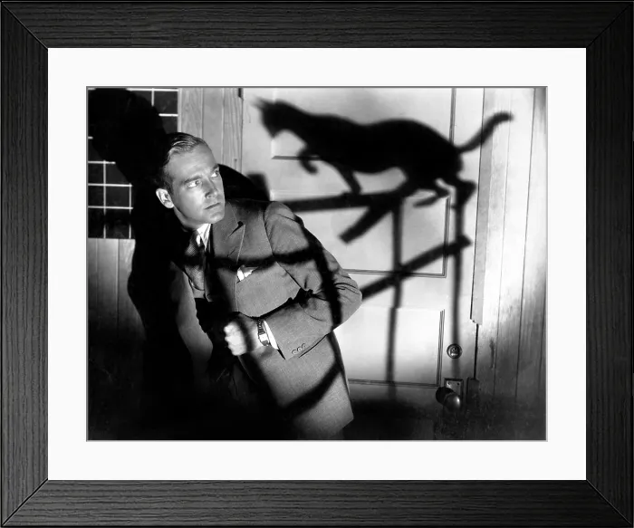 Framed Print : THE BLACK CAT, David Manners, 1934 Framed Print : THE BLACK CAT, David Manners, 1934