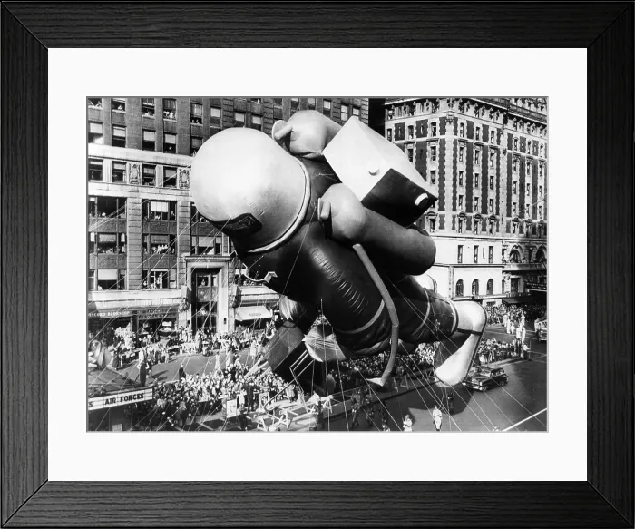Framed Print : The Macy's Thanksgiving Day Parade, Times Square, New York City, November 27, 1952. Courtesy: CSU Archives / Everett Collection Framed Print : The Macy's Thanksgiving Day Parade, Times Square, New York City, November 27, 1952. Courtesy: CSU Archives / Everett Collection