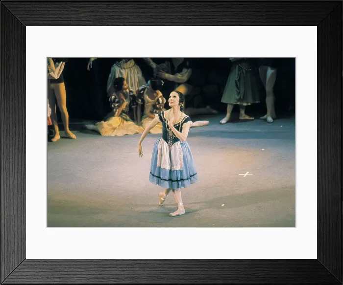 Framed Print : ALONSO, Alicia (1923). Alicia Alonso in a performance of 'Giselle' in Madrid. SPAIN. MADRID (AUTONOMOUS COMMUNITY). Madrid. AISA / Everett Collection**US SALES ONLY**