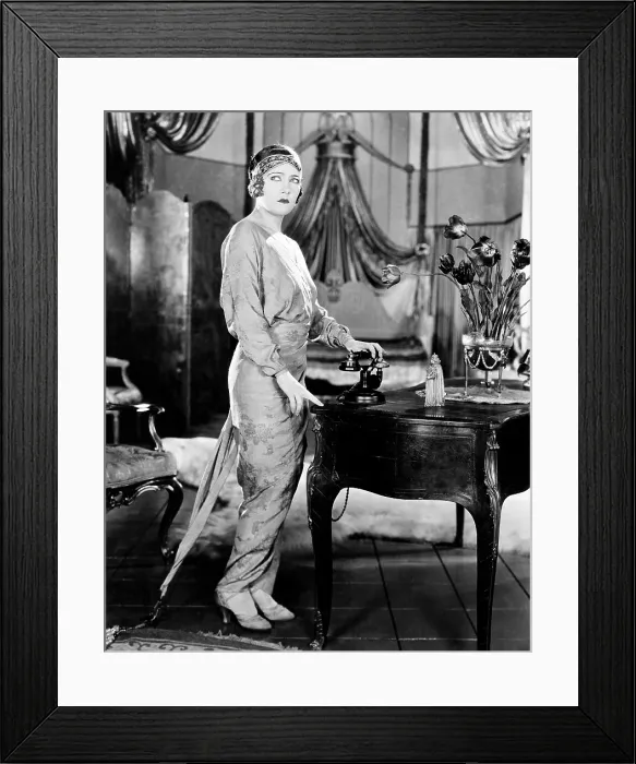Framed Print : BLUEBEARD'S EIGHTH WIFE, Gloria Swanson, 1923