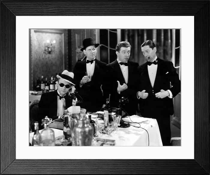 Framed Print : BLESSED EVENT, Lee Tracy, Tom Dugan, Frank McHugh, Ned Sparks, 1932