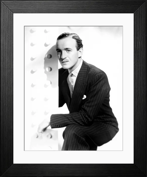 Framed Print : BLUEBEARD'S EIGHTH WIFE, David Niven, 1938