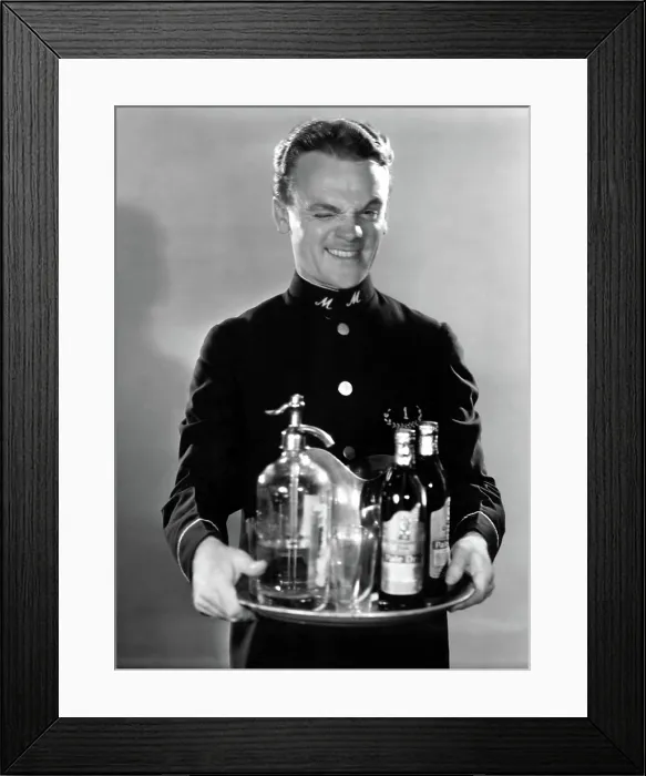 Framed Print : BLONDE CRAZY, James Cagney, 1931
