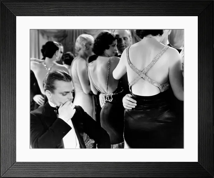 Framed Print : BLONDE CRAZY, James Cagney, 1931