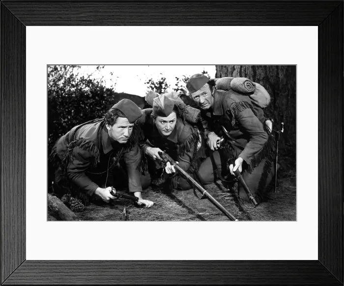 Framed Print : NORTHWEST PASSAGE, Spencer Tracy, Robert Young, Walter Brennan, 1940
