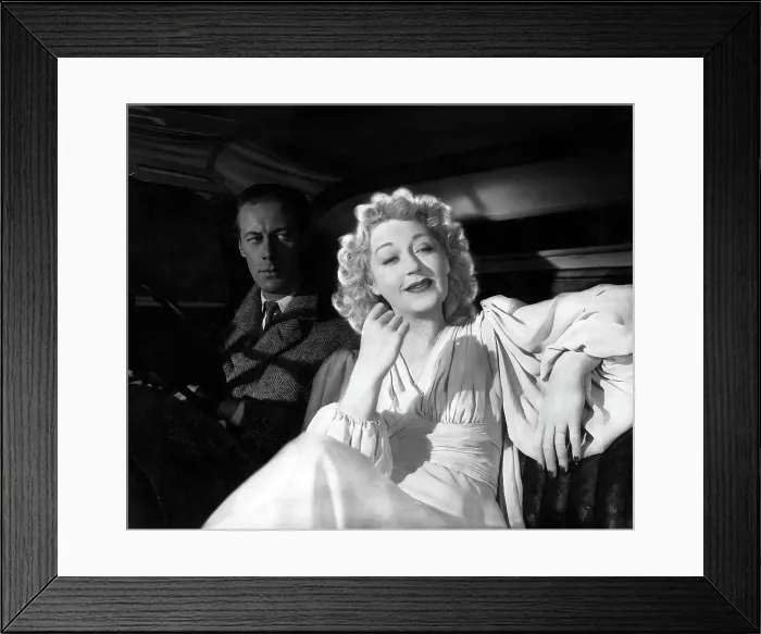 Framed Print : BLITHE SPIRIT, Rex Harrison, Kay Hammond, 1945 Framed Print : BLITHE SPIRIT, Rex Harrison, Kay Hammond, 1945