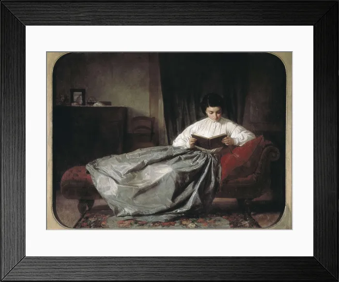 Framed Print : DURAN I RIERA, Josep (1849-1928). Revising the Album. 1872. Oil on canvas. SPAIN. Barcelona. National Art Museum of Catalonia. AISA / Everett Collection**US SALES ONLY** Framed Print : DURAN I RIERA, Josep (1849-1928). Revising the Album. 1872. Oil on canvas. SPAIN. Barcelona. National Art Museum of Catalonia. AISA / Everett Collection**US SALES ONLY**