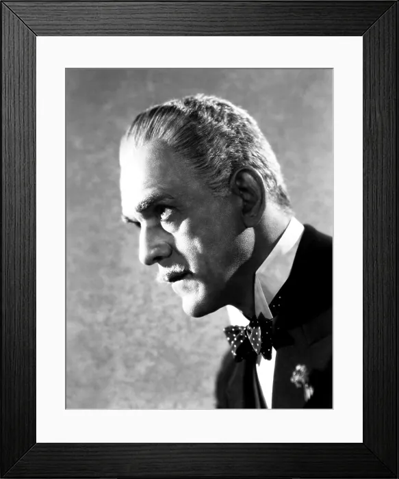 Framed Print : BLACK FRIDAY, Boris Karloff, 1940
