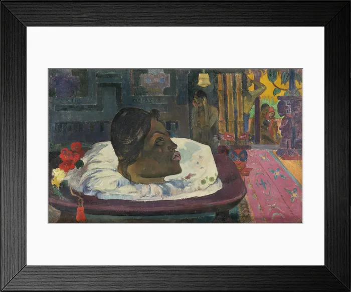 Framed Print : Arii Matambe (the Royal End), by Paul Gauguin, 1892, French Post-Impressionist painting, oil on canvas Framed Print : Arii Matambe (the Royal End), by Paul Gauguin, 1892, French Post-Impressionist painting, oil on canvas