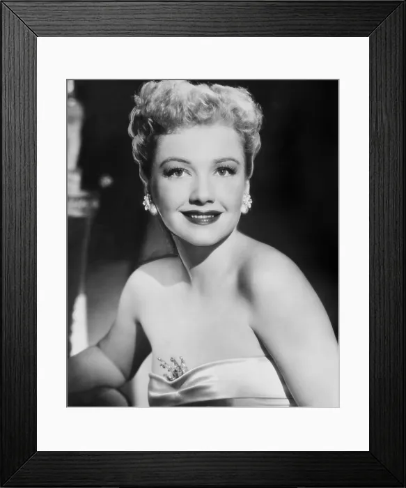 Framed Print : THE BLUE GARDENIA, Anne Baxter, 1953 Framed Print : THE BLUE GARDENIA, Anne Baxter, 1953