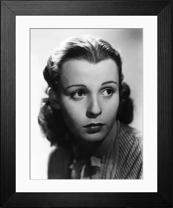 Framed Print : THE BLIND GODDESS, Claire Bloom, 1948