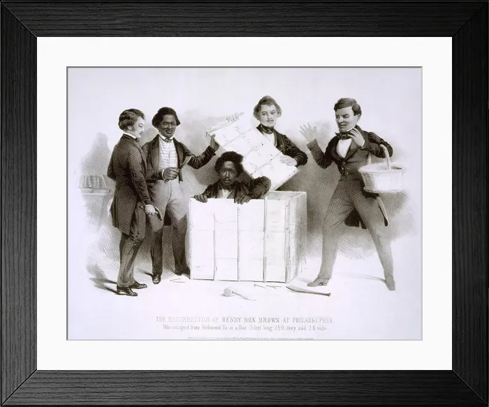 Framed Print : Henry Brown (1815) Framed Print : Henry Brown (1815)