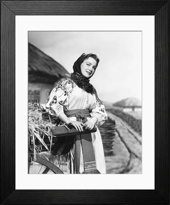 Framed Print : THE NORTH STAR, Anne Baxter, 1943