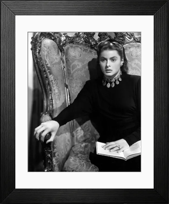 Framed Print : NOTORIOUS, Ingrid Bergman, 1946 Framed Print : NOTORIOUS, Ingrid Bergman, 1946
