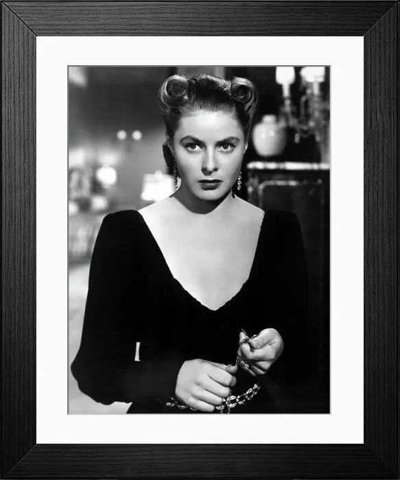 Framed Print : NOTORIOUS, Ingrid Bergman, 1946 Framed Print : NOTORIOUS, Ingrid Bergman, 1946