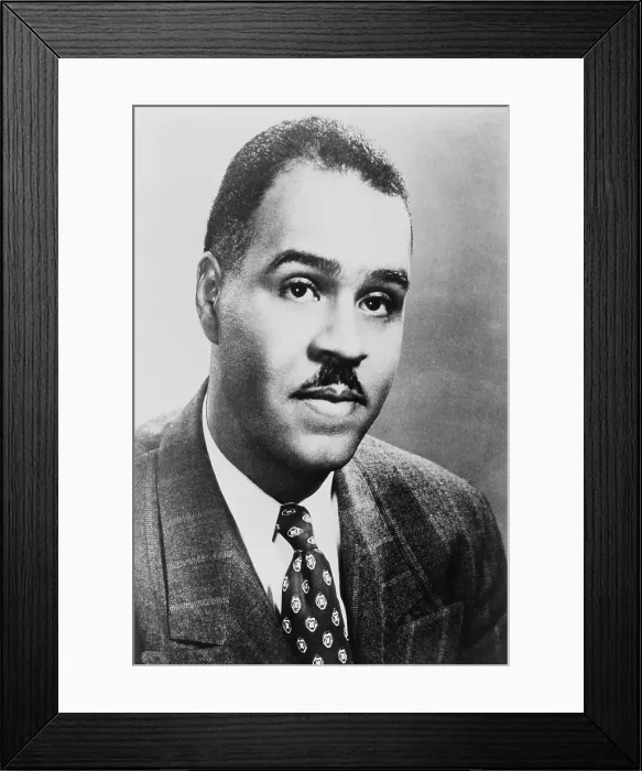 Framed Print : Roy Wilkins (1901-1981), leader of the National Association for the Advancement of Colored People (NAACP) from 1955-1977, during the critical years of the civil rights movement Framed Print : Roy Wilkins (1901-1981), leader of the National Association for the Advancement of Colored People (NAACP) from 1955-1977, during the critical years of the civil rights movement