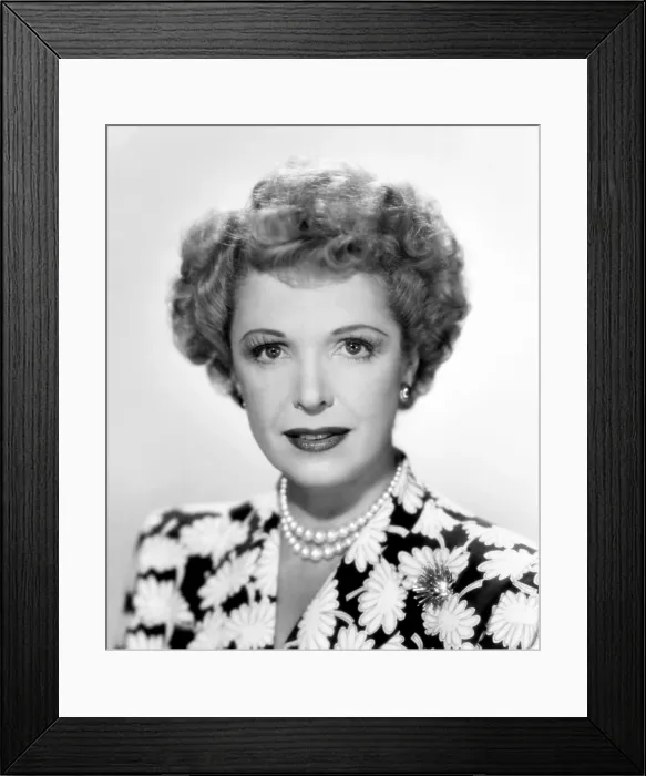 Framed Print : SECRET BEYOND THE DOOR, Natalie Schafer, 1947