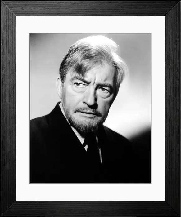 Framed Print : SEALED CARGO, Claude Rains, 1951