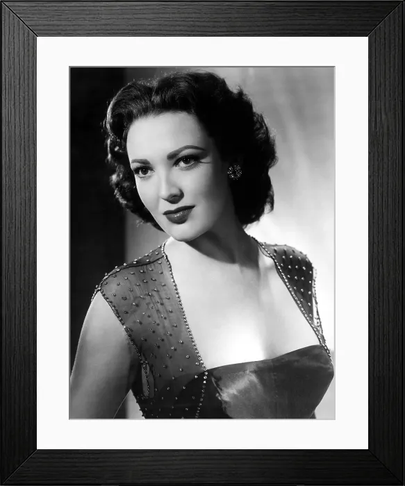 Framed Print : SECOND CHANCE, Linda Darnell, 1953 Framed Print : SECOND CHANCE, Linda Darnell, 1953