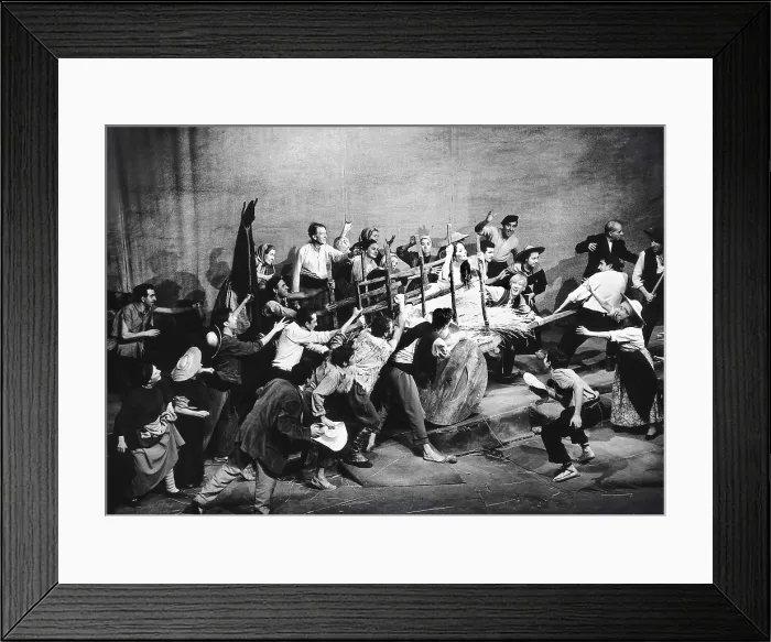 Framed Print : AISA / Everett Collection TAMAYO, Jos (1920-2003); MISTRAL, Nati (1928); VALLE-INCLAN, Ramn Mara del Valle y Pea, named (1866-1936)