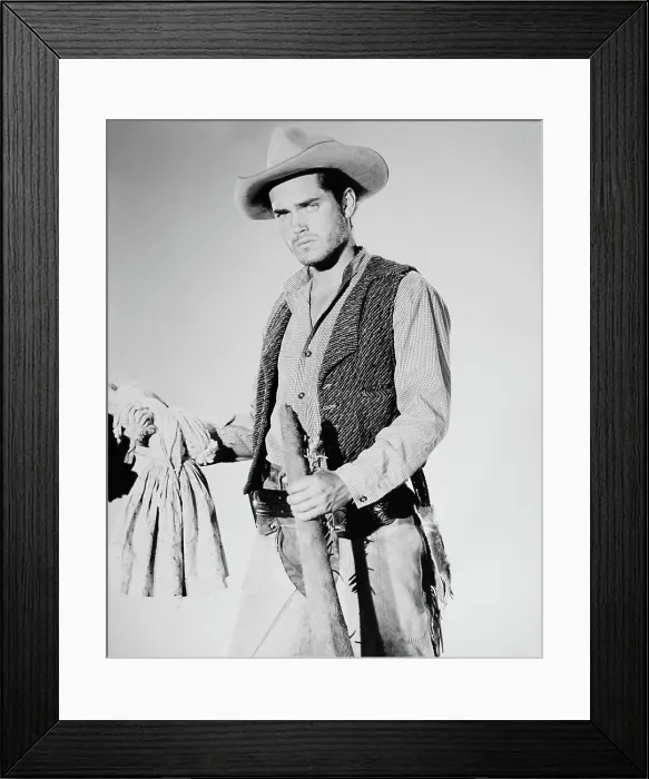 Framed Print : THE SEARCHERS, Jeffrey Hunter, 1956