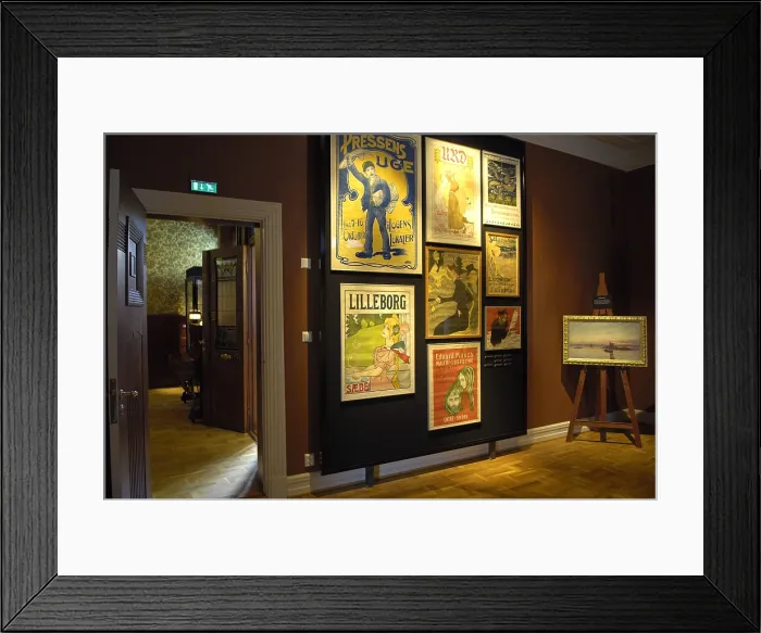 Framed Print : NORWAY. Alesund. Museum of the modernism. Art Nouveau. Rafa Prez / AISA / Everett Collection (183274)**US SALES ONLY**