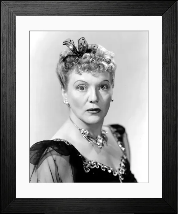 Framed Print : NIGHT CLUB GIRL, Minna Gombell, 1945