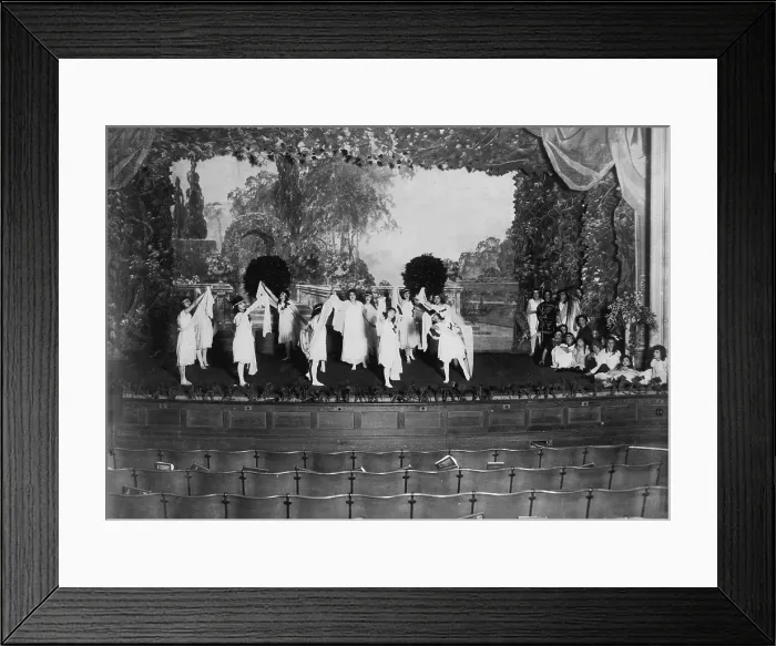Framed Print : High school play, original caption: Miss Mackay's Pageant Children of Sunshine and Shadow as presented at Washington Irving High School, New York Framed Print : High school play, original caption: Miss Mackay's Pageant Children of Sunshine and Shadow as presented at Washington Irving High School, New York