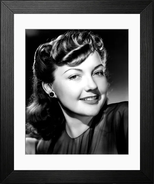 Framed Print : THE NIGHT BEFORE THE DIVORCE, Lynn Bari, 1942. TM and copyright 20th Century Fox Film Corp. All rights reserved / courtesy Everett Collection