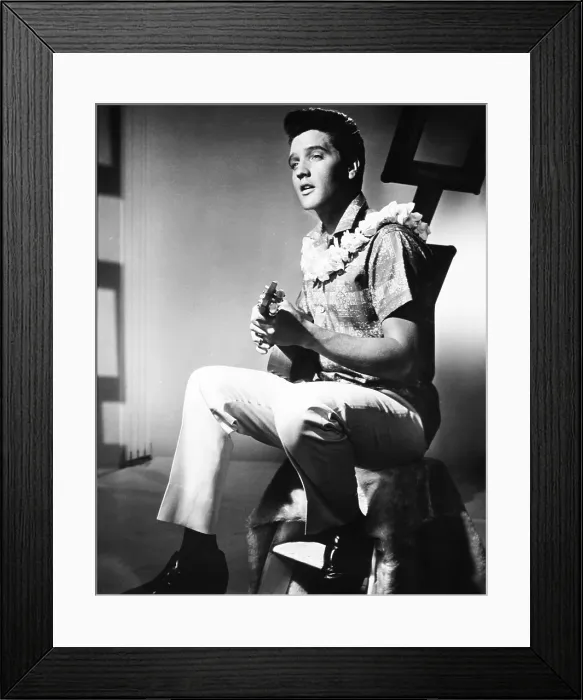 Framed Print : BLUE HAWAII, Elvis Presley, 1961