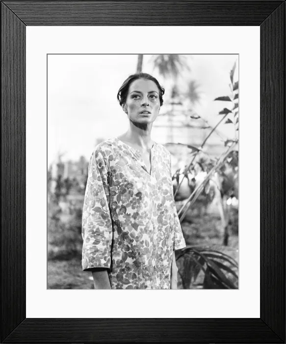 Framed Print : THE 7TH DAWN, (aka THE SEVENTH DAWN), Capucine, 1964