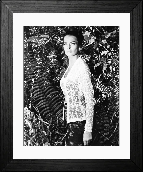 Framed Print : THE 7TH DAWN, (aka THE SEVENTH DAWN), Capucine, 1964