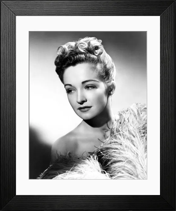 Framed Print : NINE GIRLS, Nina Foch, 1944