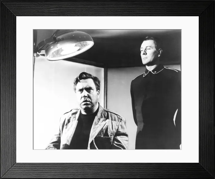 Framed Print : 1984, from left: Edmond O'Brien, Michael Redgrave, 1956