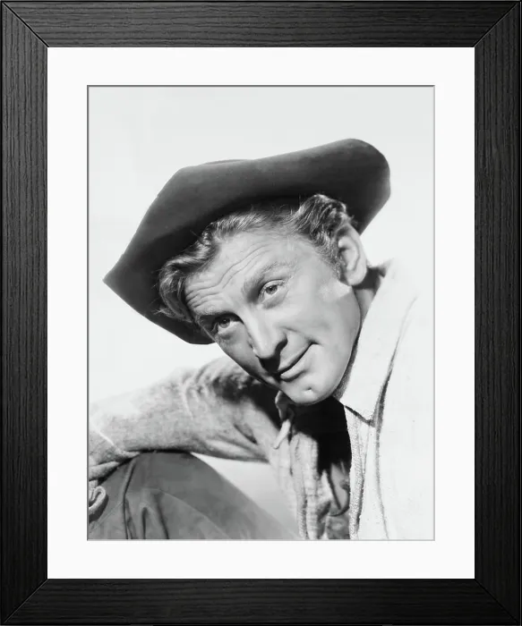 Framed Print : THE BIG SKY, Kirk Douglas, 1952 Framed Print : THE BIG SKY, Kirk Douglas, 1952