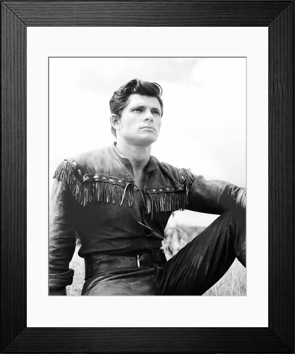 Framed Print : THE BIG SKY, Dewey Martin, 1952