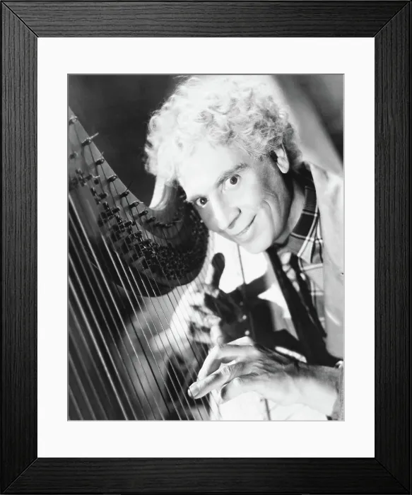 Framed Print : A NIGHT IN CASABLANCA, Harpo Marx, 1946 Framed Print : A NIGHT IN CASABLANCA, Harpo Marx, 1946