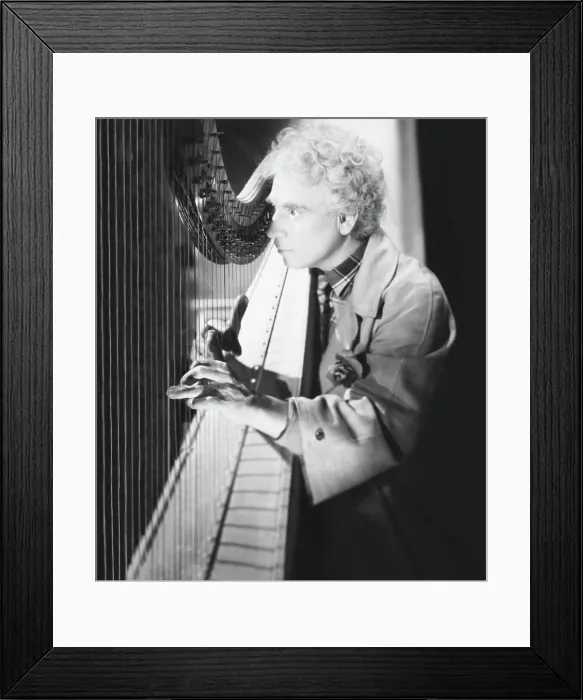 Framed Print : A NIGHT IN CASABLANCA, Harpo Marx, 1946 Framed Print : A NIGHT IN CASABLANCA, Harpo Marx, 1946