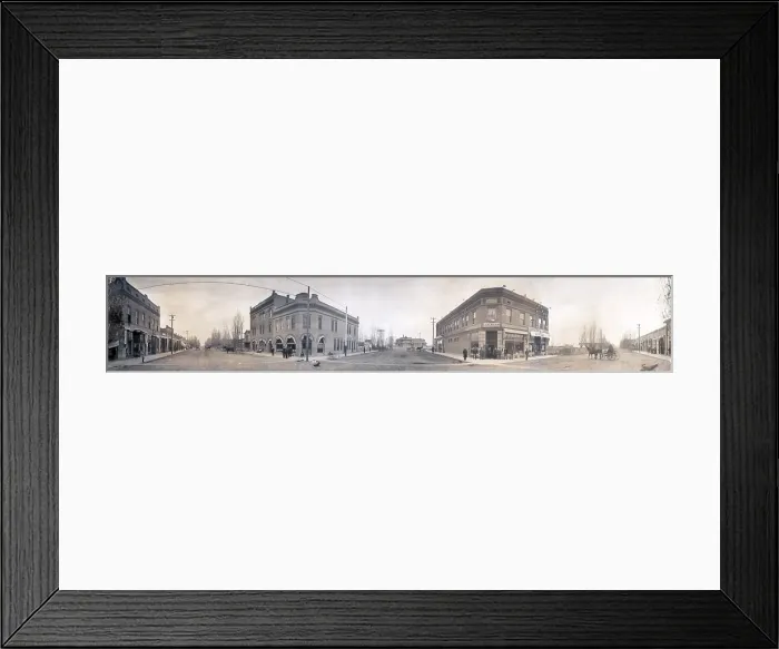 Framed Print : Panoramic view of Ontario, Idaho ca. 1907 Framed Print : Panoramic view of Ontario, Idaho ca. 1907