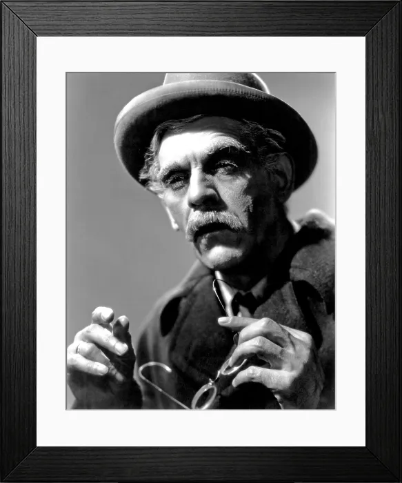 Framed Print : NIGHT KEY, Boris Karloff, 1937